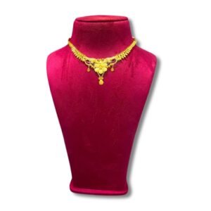 Royal Lotus 22Kt Necklace