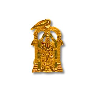 22KT Gold Balaji Pendant