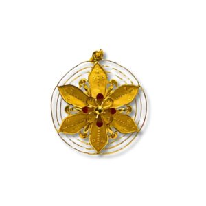 Royal Floral Glow Pendant