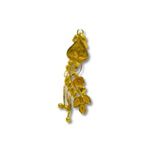 Golden Serenity Jewel Pendant